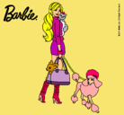 Dibujo Barbie elegante pintado por Loren