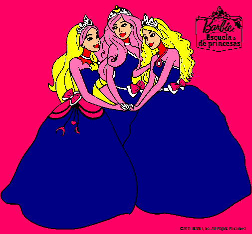 Barbie y sus amigas princesas