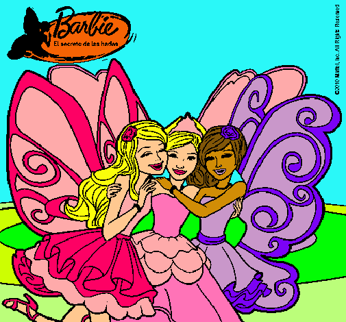 Barbie y sus amigas en hadas