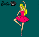 Dibujo Barbie bailarina de ballet pintado por klara