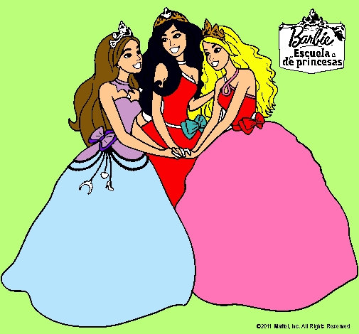 Barbie y sus amigas princesas