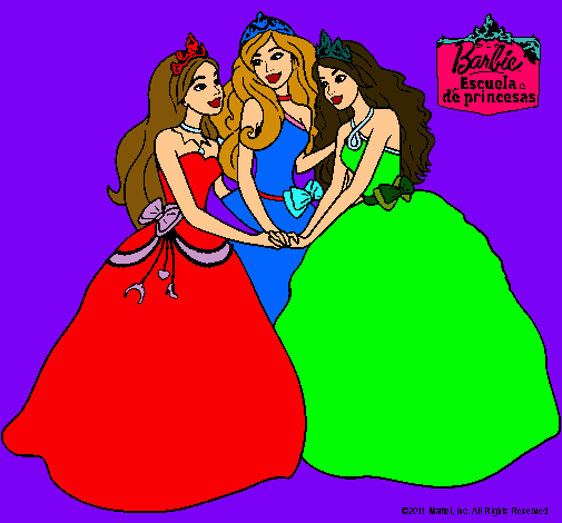 Barbie y sus amigas princesas