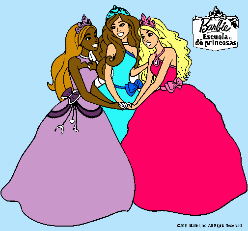 Barbie y sus amigas princesas