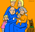 Dibujo Familia pintado por valentinobri