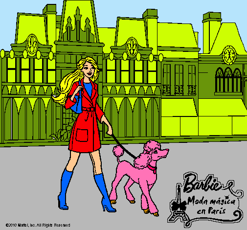 Barbie y su perrita