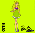 Dibujo Barbie Fashionista 3 pintado por danna