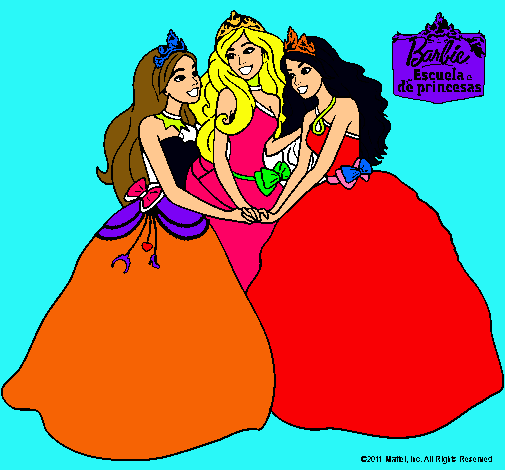 Barbie y sus amigas princesas