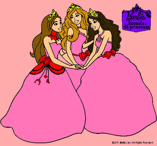 Barbie y sus amigas princesas