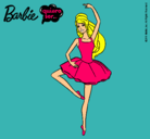 Dibujo Barbie bailarina de ballet pintado por jgt5hyu7jv