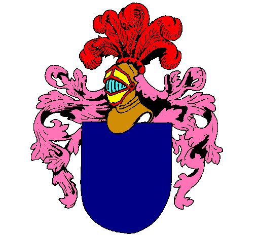 Escudo de armas y casco