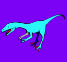 Dibujo Velociraptor II pintado por kampanyta
