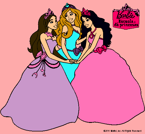 Barbie y sus amigas princesas