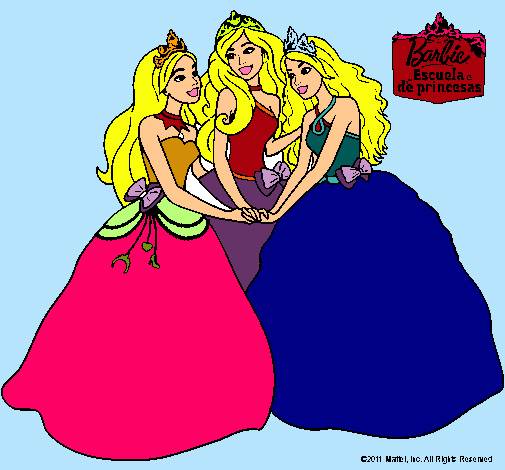 Barbie y sus amigas princesas