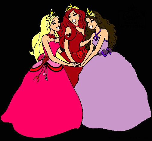 Barbie y sus amigas princesas