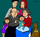 Dibujo Familia pintado por ermoxaa