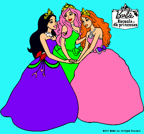 Barbie y sus amigas princesas