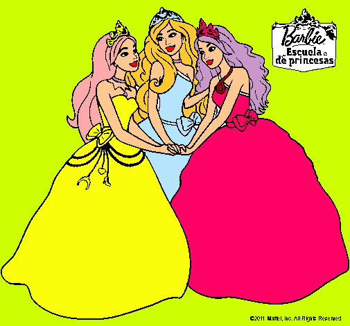 Barbie y sus amigas princesas