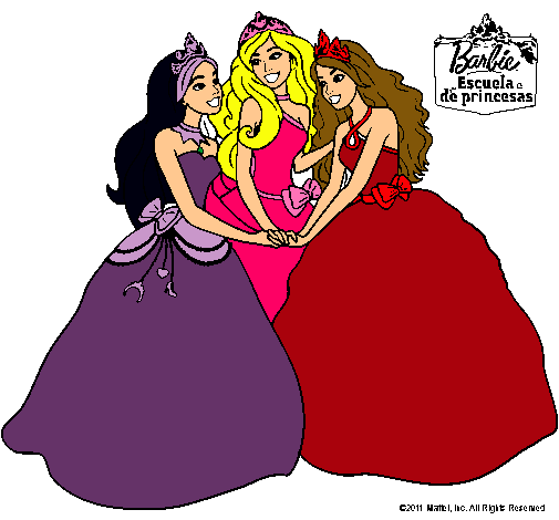 Barbie y sus amigas princesas