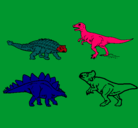 Dibujo Dinosaurios de tierra pintado por wjudjfj