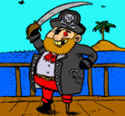 Dibujo Pirata a bordo pintado por rsdulk