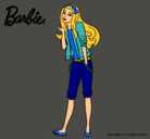 Dibujo Barbie con look casual pintado por alba999