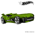 Dibujo Hot Wheels 3 pintado por rallo