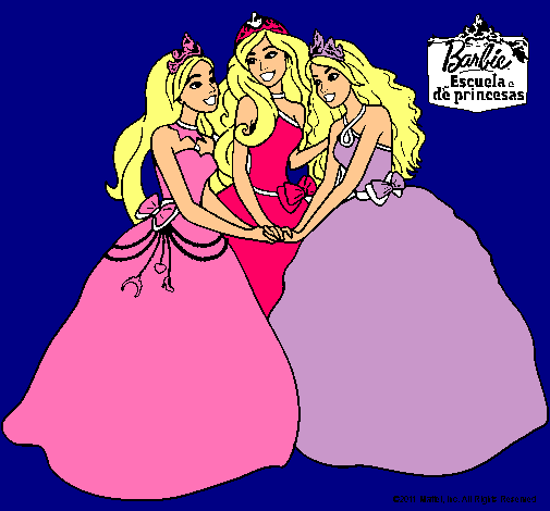 Barbie y sus amigas princesas