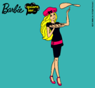 Dibujo Barbie cocinera pintado por CACAO