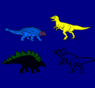 Dibujo Dinosaurios de tierra pintado por MALIVICEN