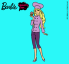 Dibujo Barbie de chef pintado por chaginton