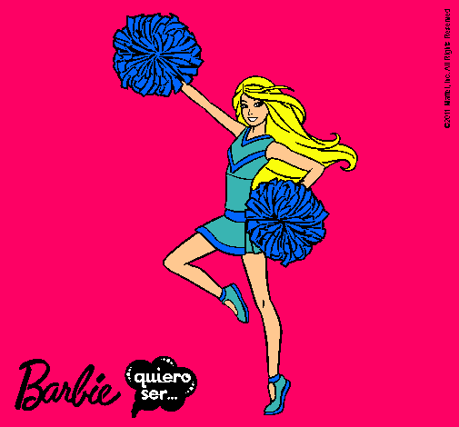 Dibujo Barbie animadora pintado por Amyluz
