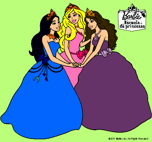 Barbie y sus amigas princesas