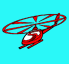 Dibujo Helicóptero pintado por milthon