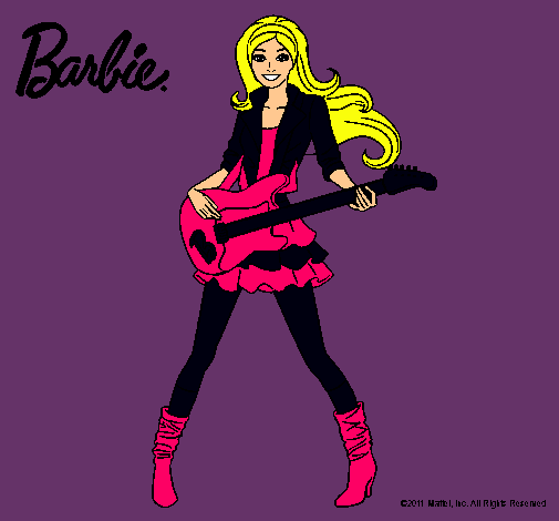 Barbie guitarrista