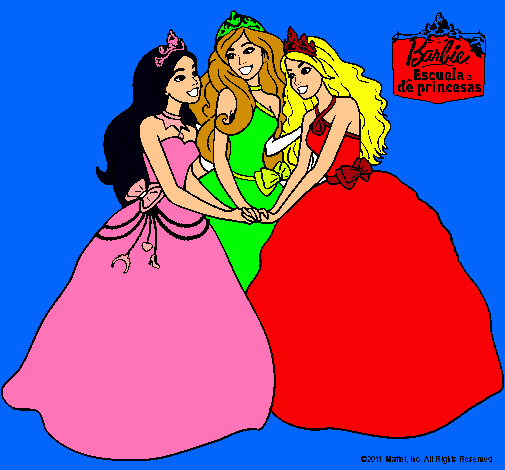 Barbie y sus amigas princesas