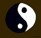 Dibujo Yin yang pintado por hjyfggy