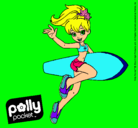 Dibujo Polly Pocket 3 pintado por cerdita