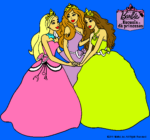 Barbie y sus amigas princesas