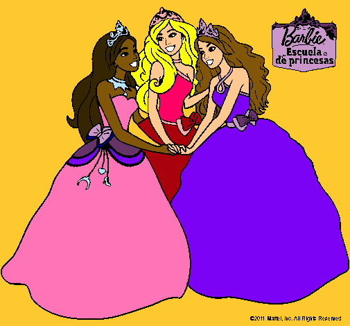 Barbie y sus amigas princesas