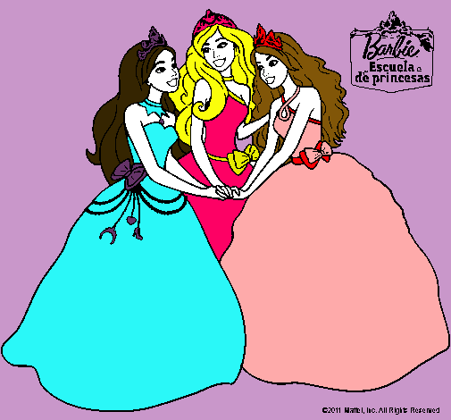 Barbie y sus amigas princesas