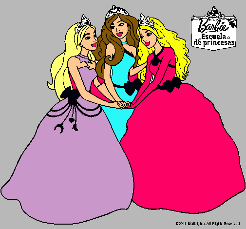 Barbie y sus amigas princesas