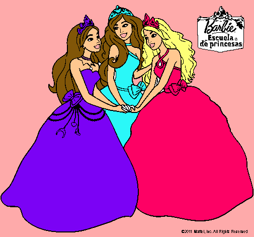 Barbie y sus amigas princesas