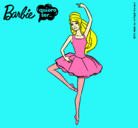 Dibujo Barbie bailarina de ballet pintado por camila10