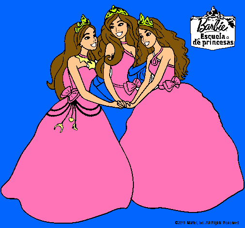 Barbie y sus amigas princesas