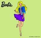 Dibujo Barbie informal pintado por Loren