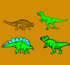 Dibujo Dinosaurios de tierra pintado por fernandoe