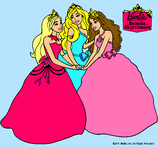 Barbie y sus amigas princesas