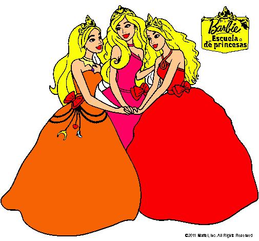 Barbie y sus amigas princesas