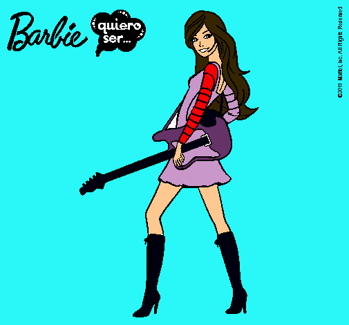 Barbie la rockera