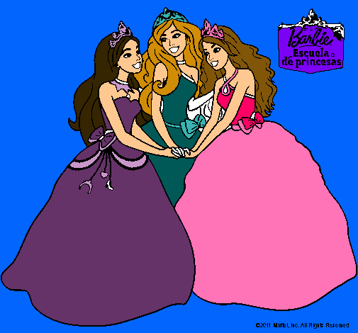 Barbie y sus amigas princesas